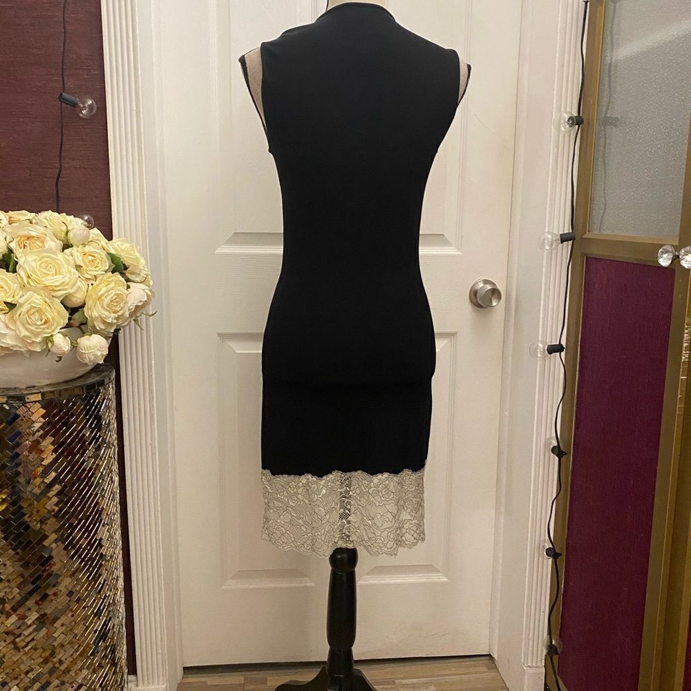 Sandro Paris lace detailed dress, XS - Picture 8 of 10
